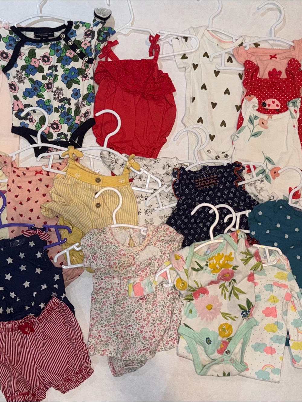Bundle of Newborn Girl Clothes